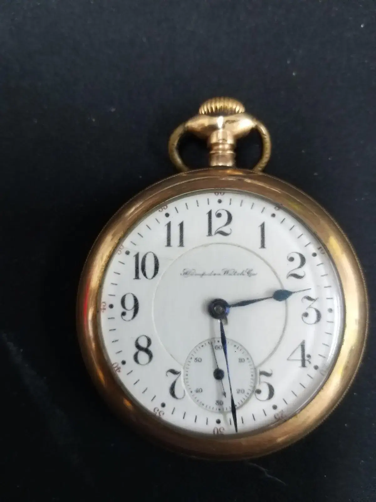 회중시계 pocket watch Hampdem 21주얼 1900년